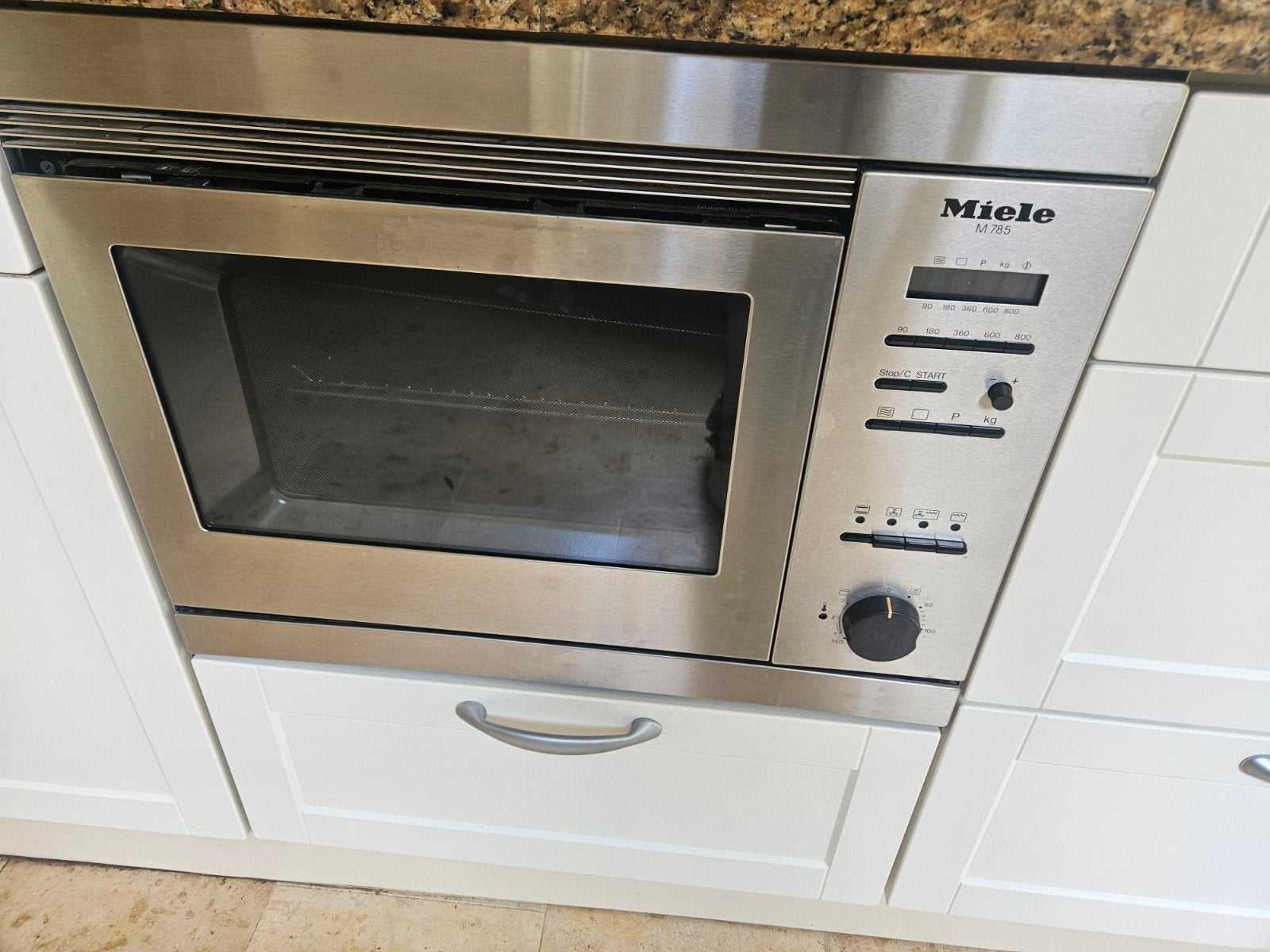 Miele M 785 Inbouw Combimagnetron Oven, Ophalen, Combimagnetron, Gebruikt, 60 cm of meer