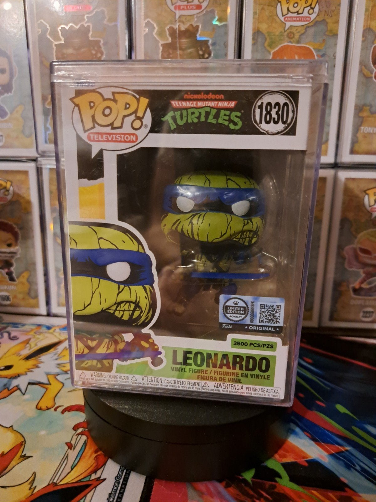 Funko TMNT Pop! Television Leonardo 1830, Info@dvlpops.com, Nieuw, Ophalen of Verzenden, FUNKO LLC