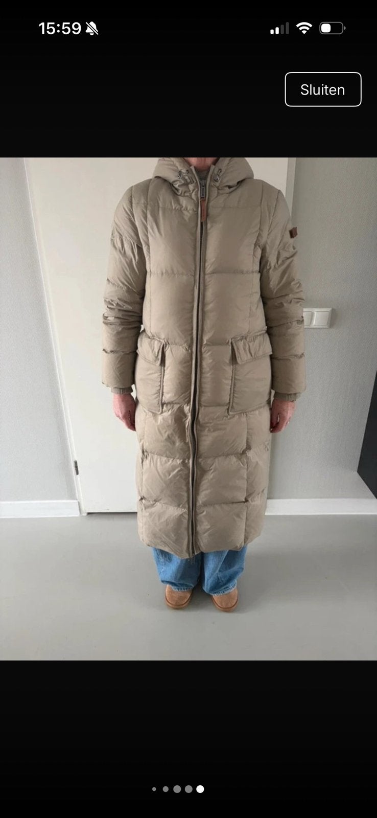 Moscow jas, Kleding | Dames, Ophalen of Verzenden, Zo goed als nieuw, Maat 36 (S), Groen