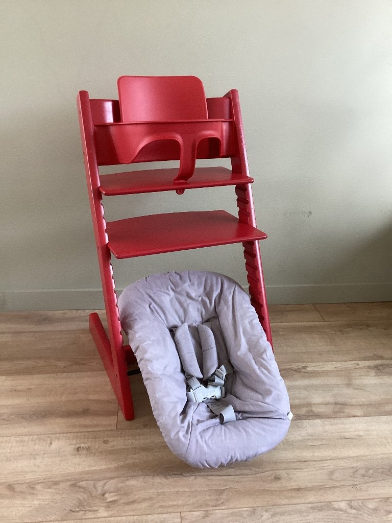 Stokke Tripp Trapp compleet, Kinderen en Baby's, Kinderstoelen, Ophalen, Gebruikt, Meegroeistoel