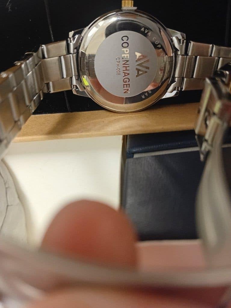Horloge heren gloednieuw! Elektrische deken gloednieuw, Staal, Polshorloge, Nieuw, Ophalen