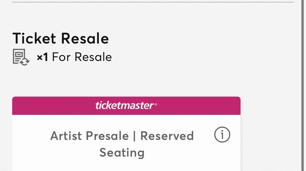 Rufus du Sol - 6th May, Reserved seating ticket, Tickets en Kaartjes