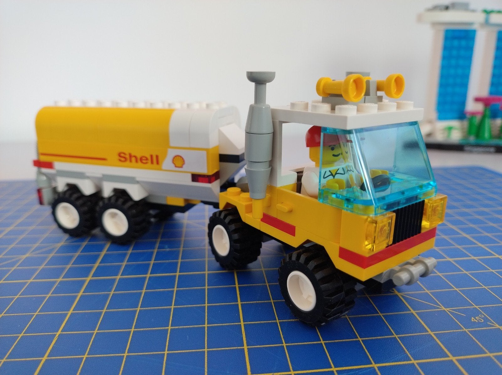 Lego 1252 Shell Tanker, Compleet, Lego, Nieuw, Ophalen of Verzenden