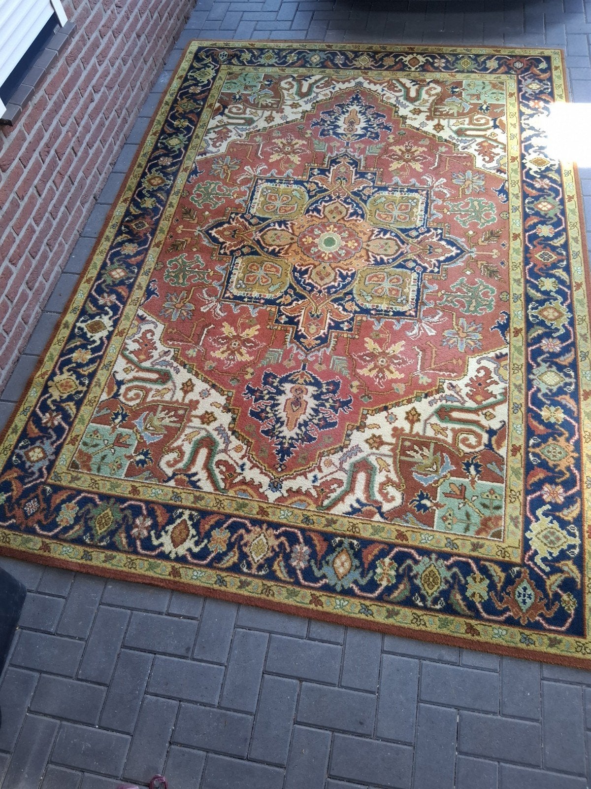 Prachtig wollen tapijt - Bidjar design, Ophalen, Gebruikt, Traditioneel, Oosters, Klassiek, 150 tot 200 cm
