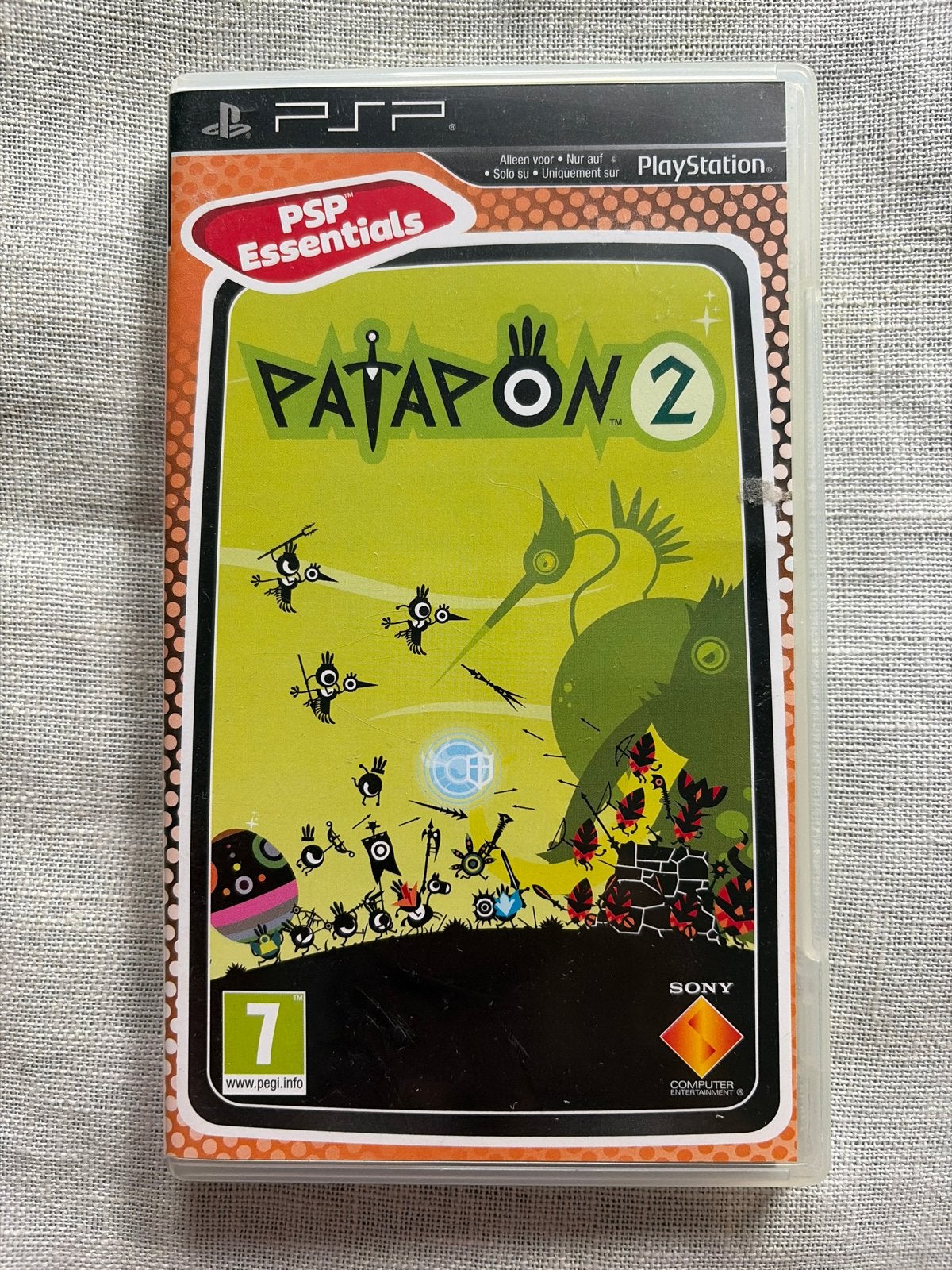 Patapon 2 PSP Essentials - Ritme en Avontuur, Spelcomputers en Games, Gebruikt, 1 speler, Ophalen of Verzenden, Gekoppelde computers