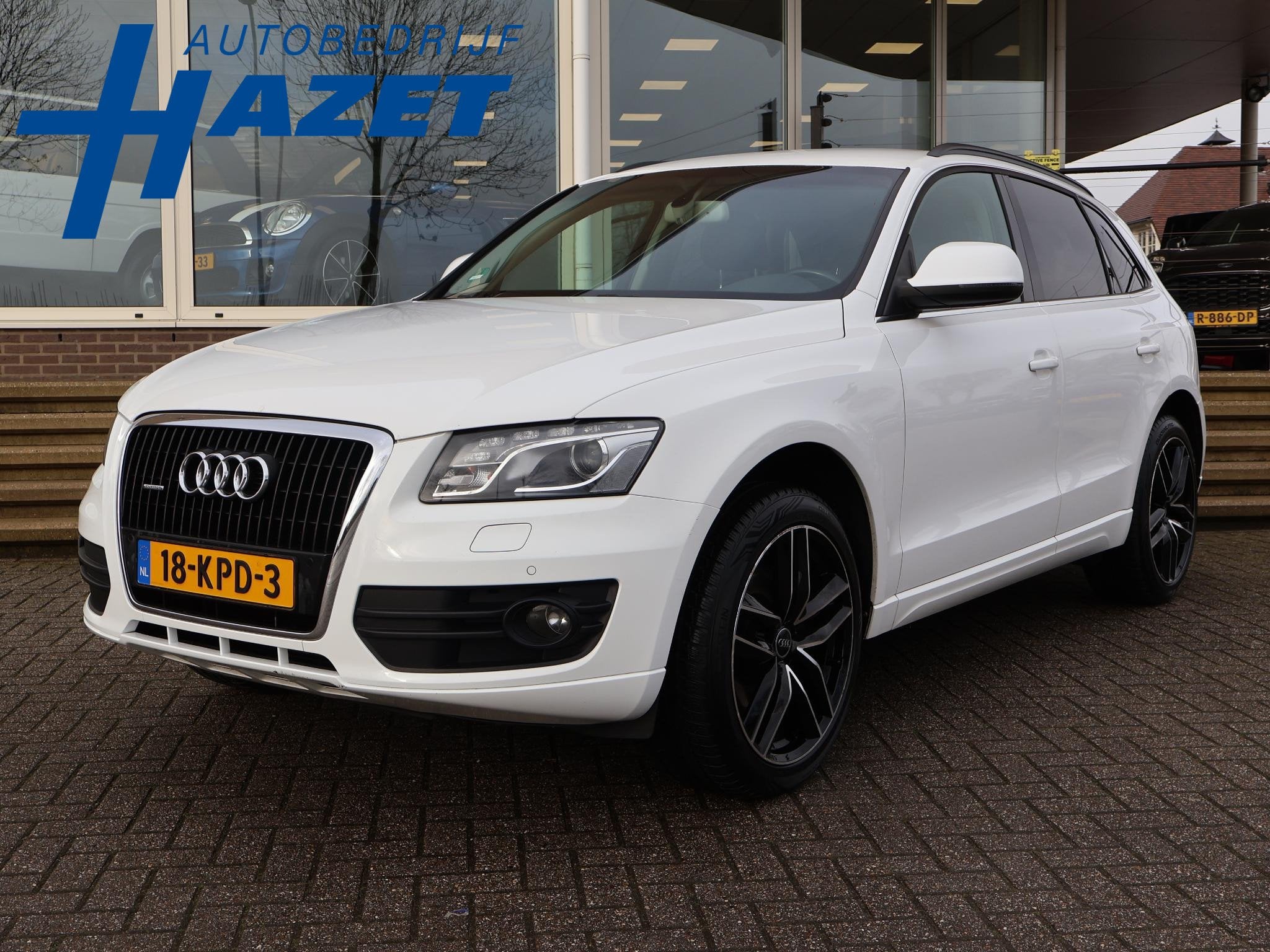 Audi Q5 3.2 FSI QUATTRO 269 PK 6-CILINDER AUT. PRO LINE *ORI, Auto's, Audi, Automaat, Stof, Gebruikt, Zwart