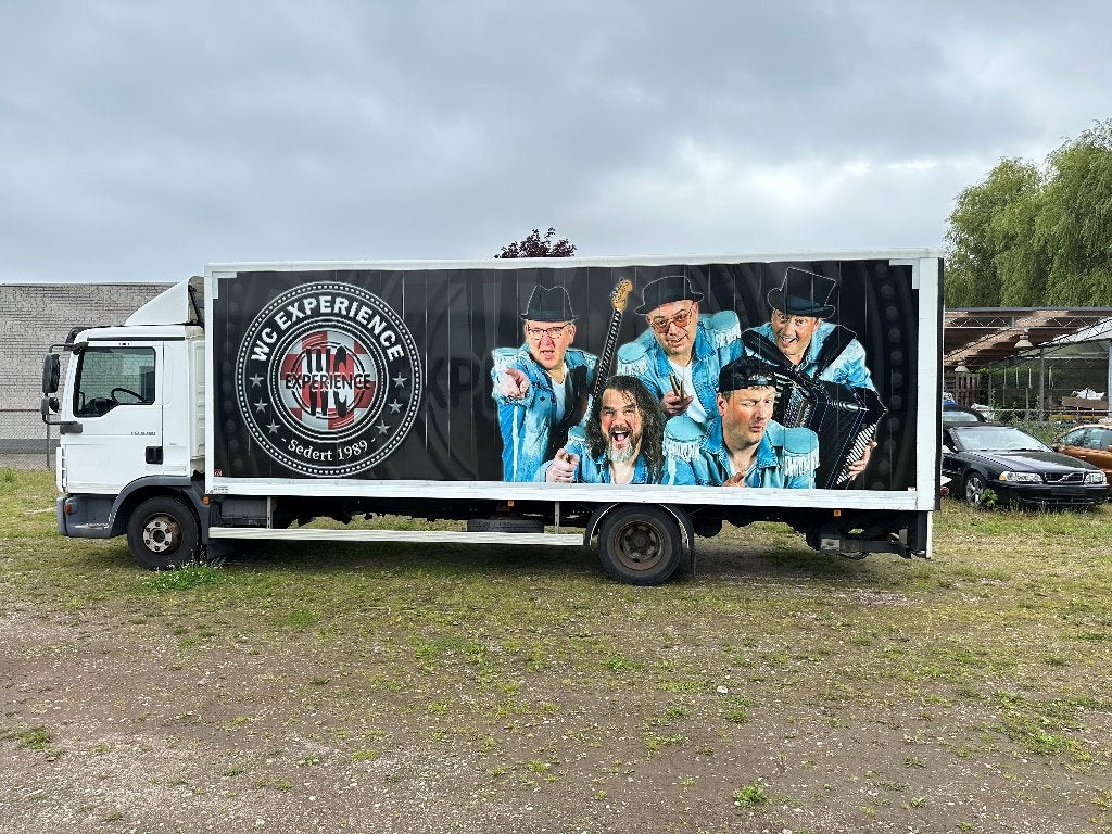 Vrachtwagen MAN (bakwagen), Auto's, Vrachtwagens, Automaat, Euro 5, Stof, Automatische klimaatregeling