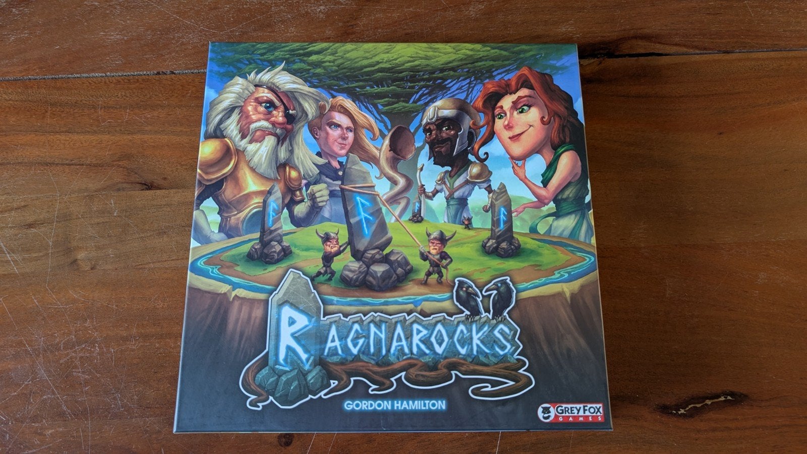 Ragnarocks Kickstarter editie met uitbreiding, Een of twee spelers, Ophalen of Verzenden, Zo goed als nieuw