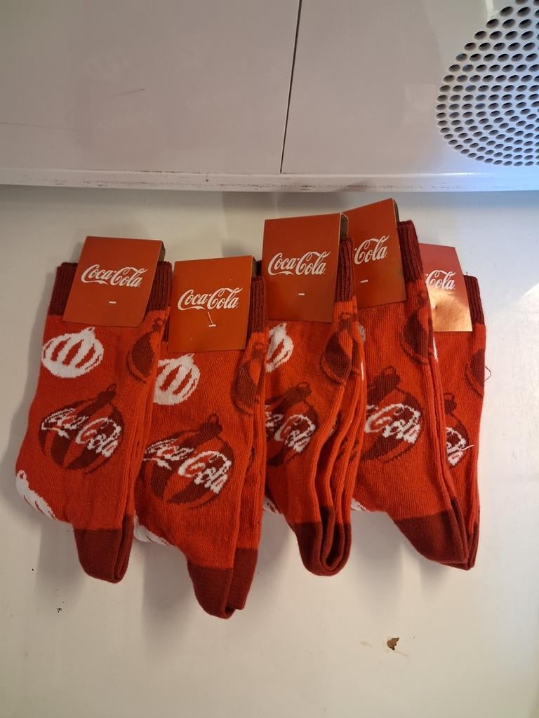 Coca cola kerst sokken, Ophalen, Overige kleuren, Coca cola, Nieuw