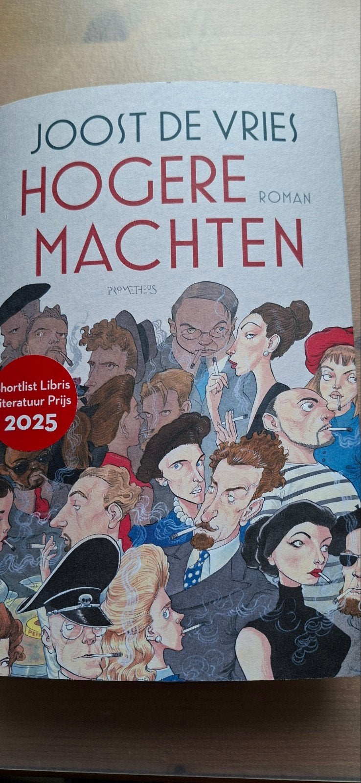 Joost de Vries - Hogere machten, Boeken, Ophalen of Verzenden, Zo goed als nieuw, Joost de Vries
