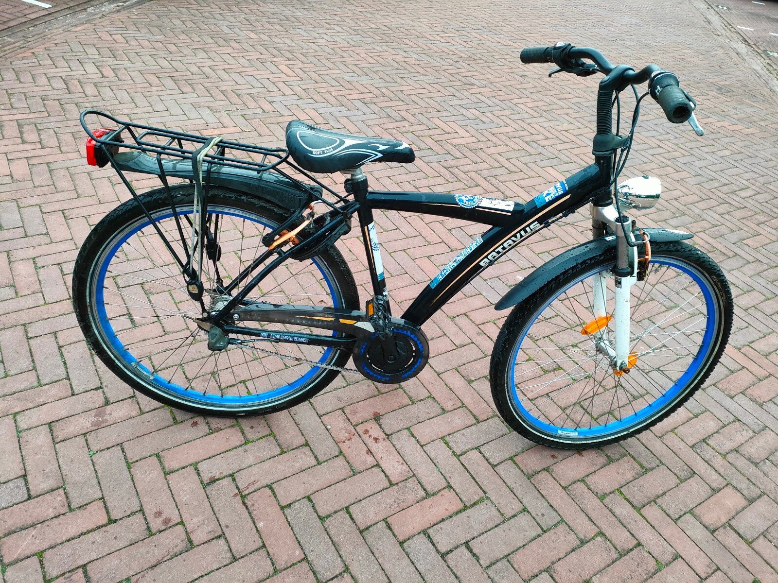 Batavus snake fiets 26 inch met 3 versnelling, Terugtraprem, Handrem, Ophalen, 26 inch of meer