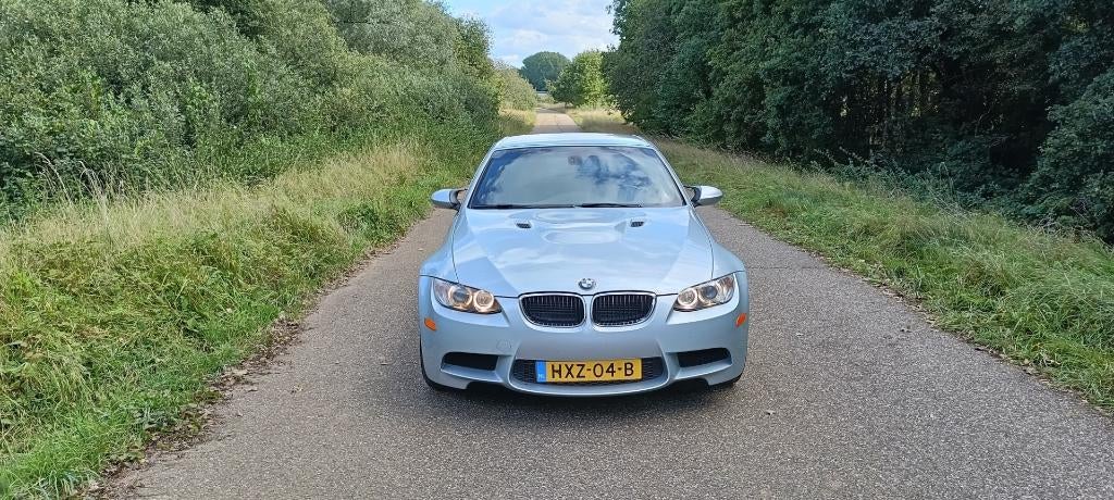 BMW M3 E 93 V8 Cabriolet 2010 Grijs/blauw, Auto's, Automaat, Achterwielaandrijving, Cabriolet, 4 stoelen