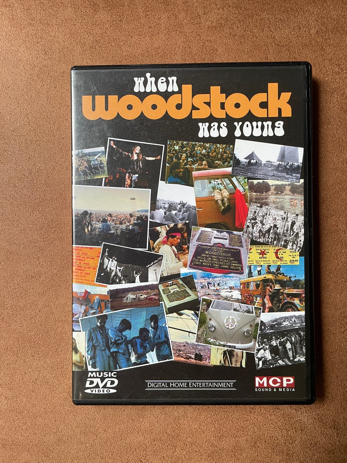 When Woodstock Was Young - Muziekdocumentaire DVD, Cd's en Dvd's, Nederlands, Ophalen of Verzenden, Inclusief doosje, Gebruikt