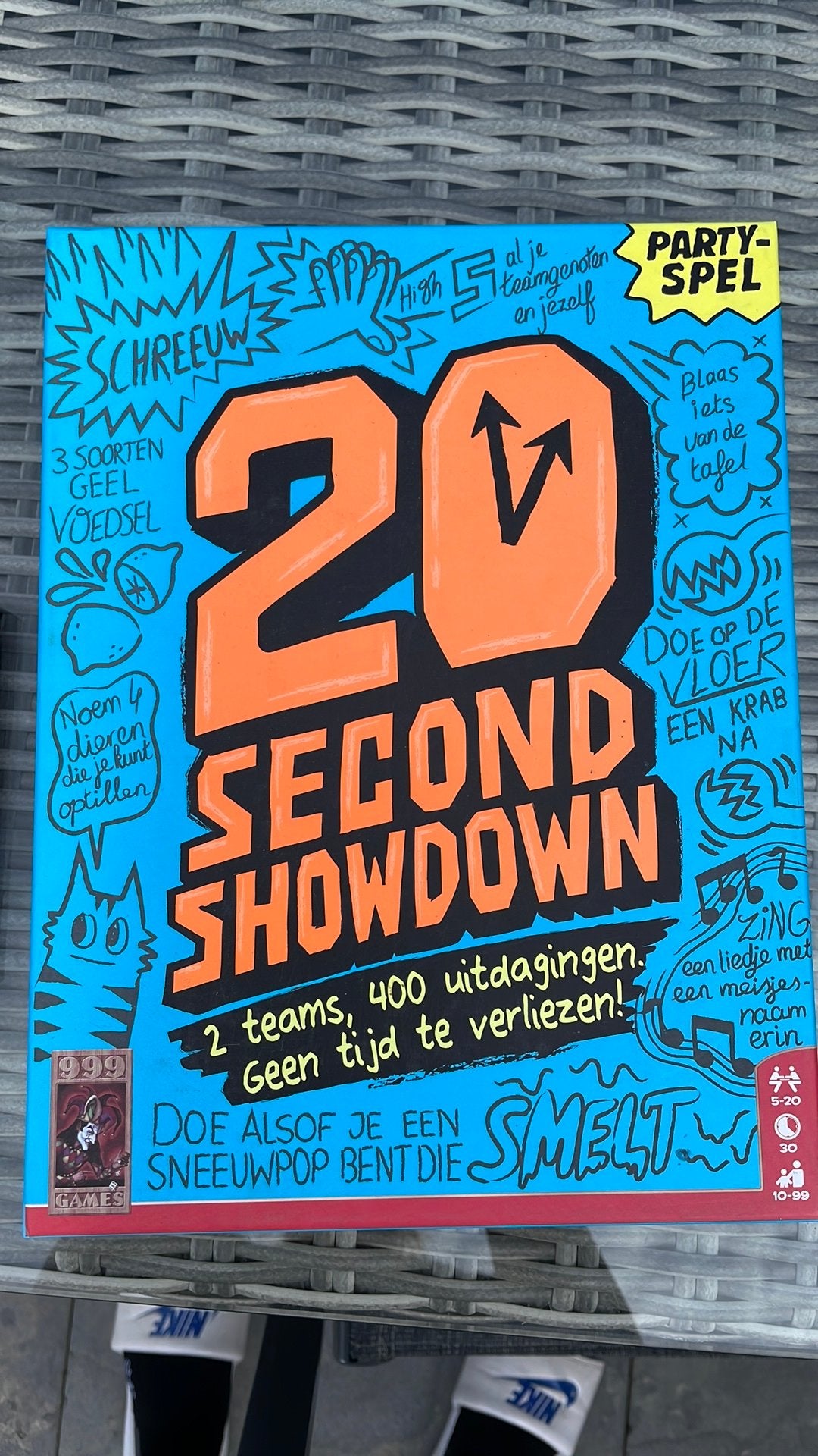20 Second Showdown Partyspel, Vijf spelers of meer, Ophalen, Zo goed als nieuw