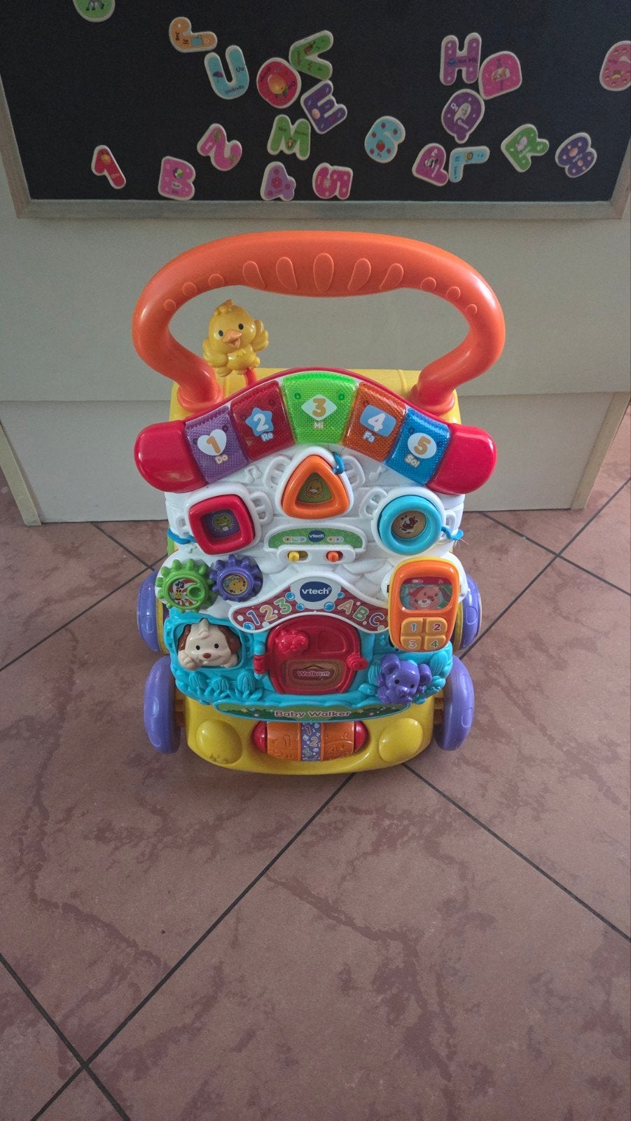 VTech Baby Walker - Loopwagen met activiteitenpaneel, Ophalen, Zo goed als nieuw, Overige typen, Met geluid