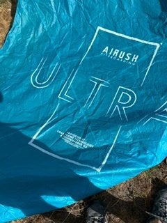airush ultra V3  9m zgst  21 eventueel met bws bar, Ophalen, Gebruikt, 9 m², Geen board