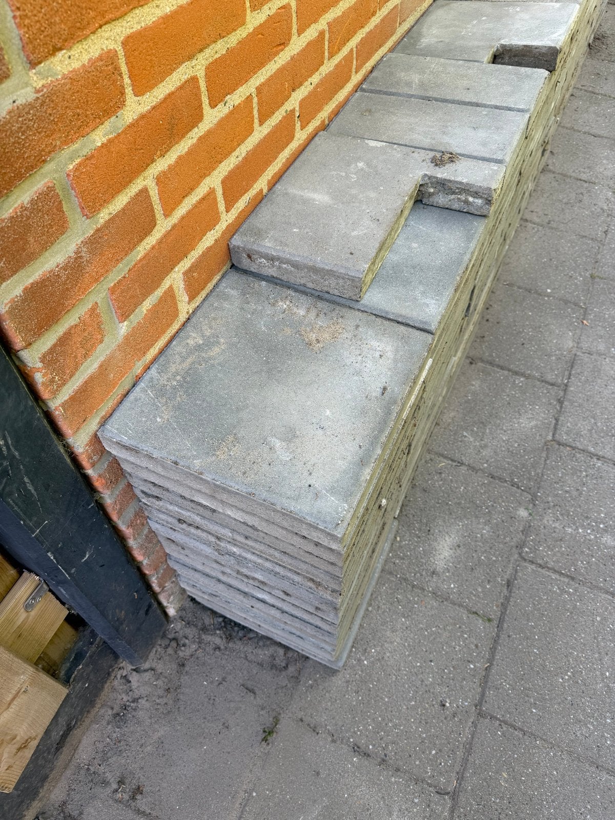 Gebruikte tegels - Achter in de steeg, Kamp 33-45, Ophalen, Overige materialen, Gebruikt, 5 tot 10 m²
