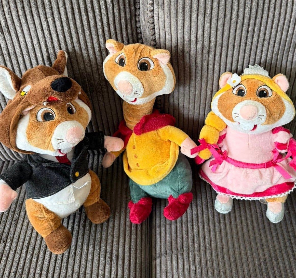 AH Hamsters Efteling, Kinderen en Baby's, Speelgoed | Knuffels en Pluche, Ophalen of Verzenden, Zo goed als nieuw, Overige typen