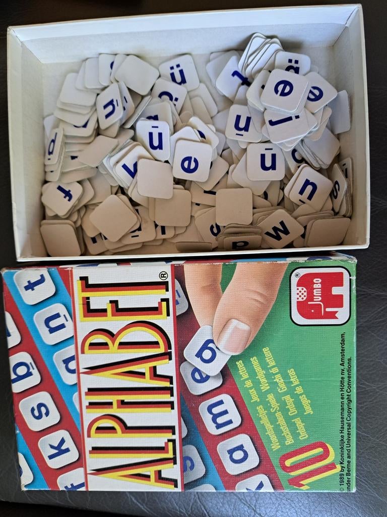 Letter spel en letters leten, Vijf spelers of meer, Ophalen of Verzenden, Zo goed als nieuw, Jumbo