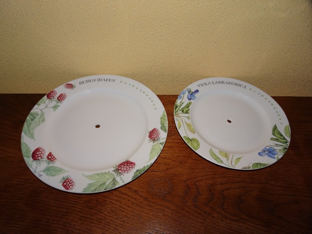 2 Marjolein Bastin Wildflowers etagere borden, Huis en Inrichting, Keuken | Servies, Mepal, Ophalen of Verzenden, Zo goed als nieuw