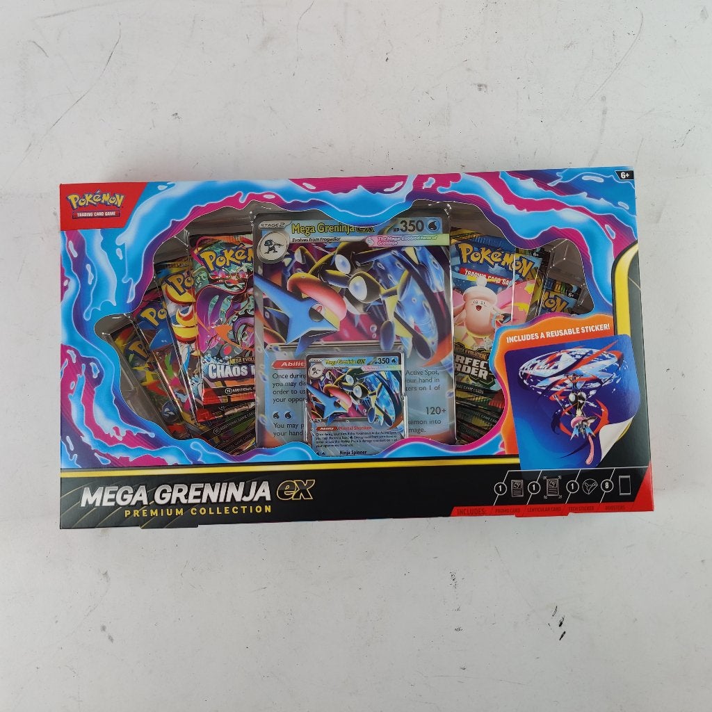 Pokemon TCG Mega Greninja EX Premium Collection, Ophalen of Verzenden, Nieuw