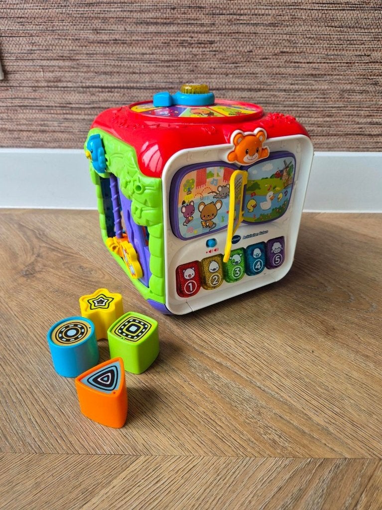 VTech Baby Activiteiten Kubus (9 - 36 mnd) – Speelgoed, Ophalen, Gebruikt, Overige typen, Met licht