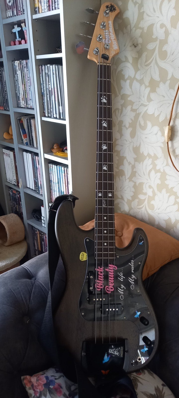 gemodificeerde fazley outlaw peacemaker basgitaar, Ophalen, Zo goed als nieuw, Elektrisch