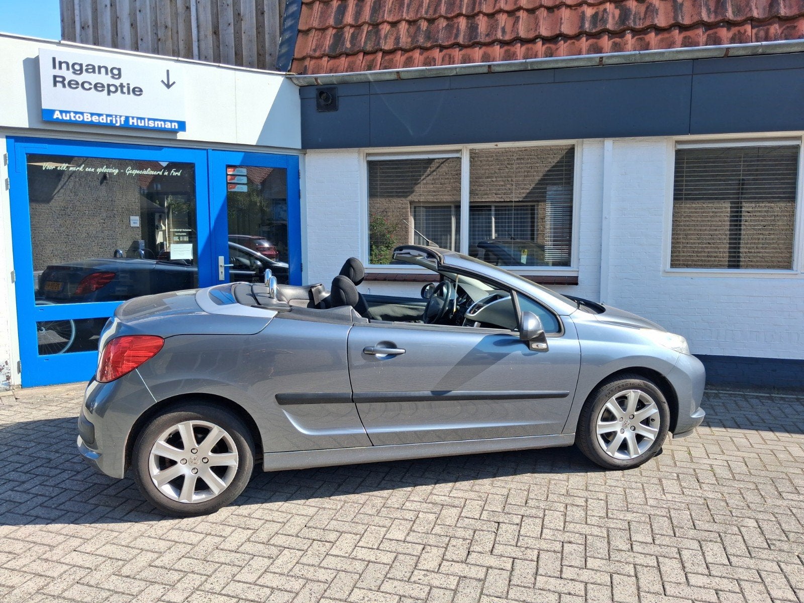 Peugeot 207 1.6 16V CC 88KW 2008 Grijs, Auto's, Voorwielaandrijving, Huisgarantie, 4 cilinders, 4 stoelen