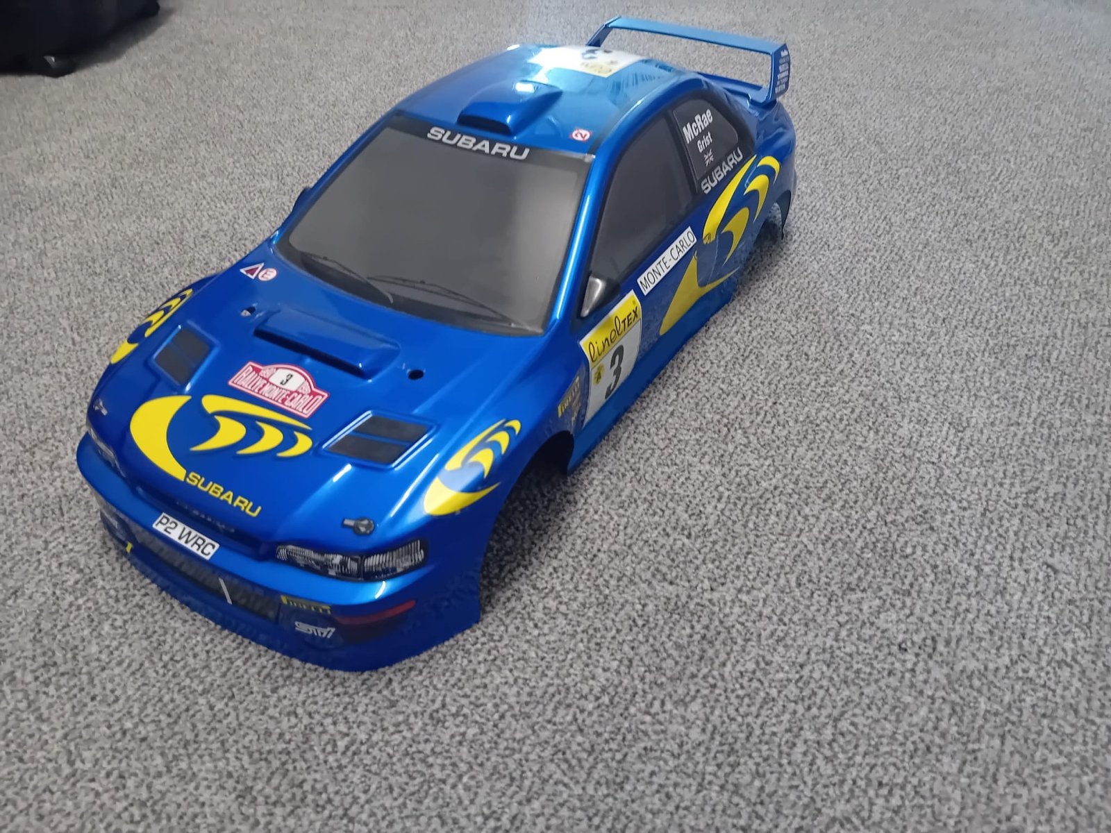 Carisma Subaru M48S 1/10, Elektro, Ophalen of Verzenden, Zo goed als nieuw, Schaal 1:10