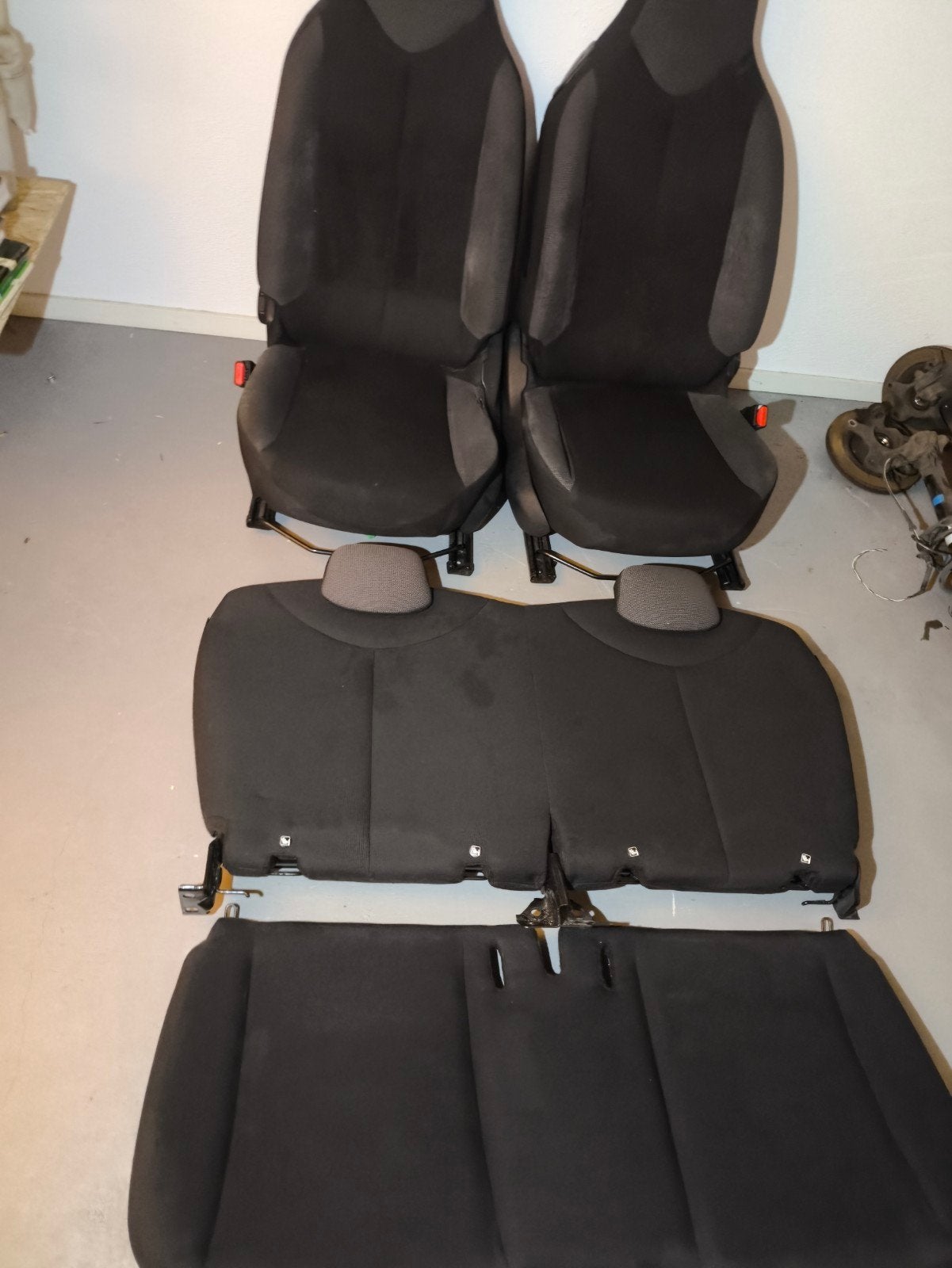 bekledingset stoelen + achterank Citroen C1 Aygo 108 2014 +, Ophalen of Verzenden, Peugeot