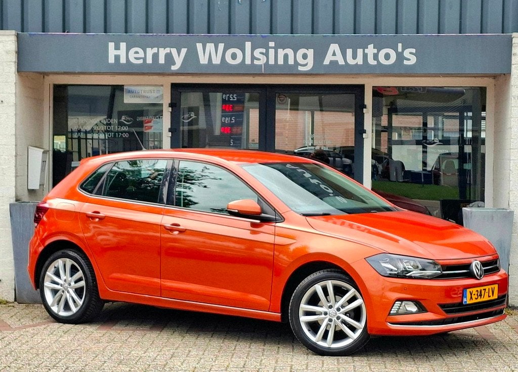Volkswagen Polo 1.0 TSI Highline Carplay Camera Pdc, Auto's, Voorwielaandrijving, Stof, Euro 6, 23 km/l