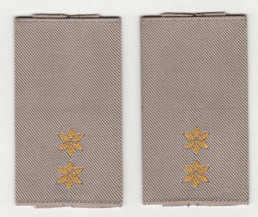 set rangen epauletten 1e Luitenant (Desert), Verzenden, Landmacht, Nederland, Embleem of Badge