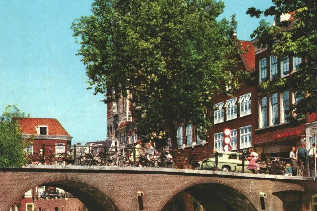40333 Utrecht jr 60 70 Gelopen met postzegel, Verzamelen, Ophalen of Verzenden, 1960 tot 1980, Gelopen, Utrecht