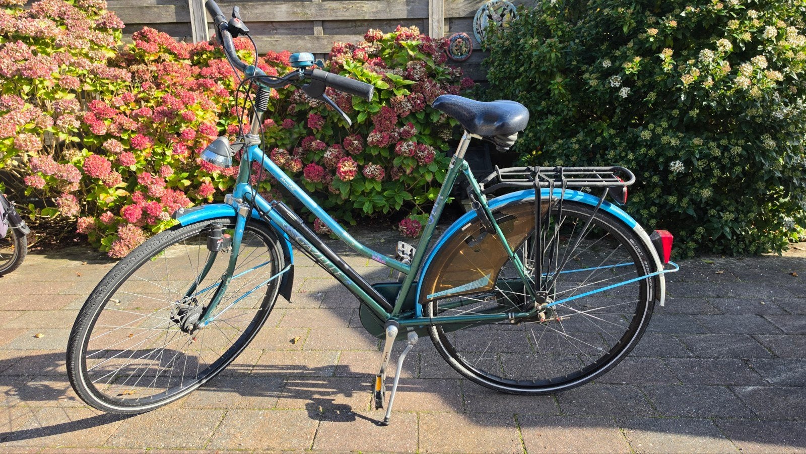 Gazelle Touche damesfiets - Goed onderhouden, Ophalen, Versnellingen, Gazelle, Trommelrem