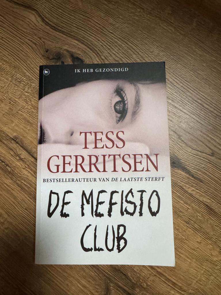 De Mefisto Club - Tess Gerritsen (Thriller), Ophalen of Verzenden, Zo goed als nieuw, Nederland
