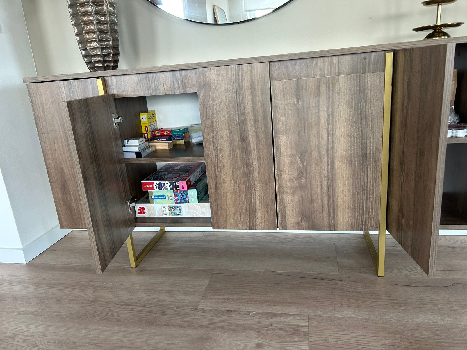 Dressoir, Ophalen, Met deur(en), 150 tot 200 cm, Zo goed als nieuw