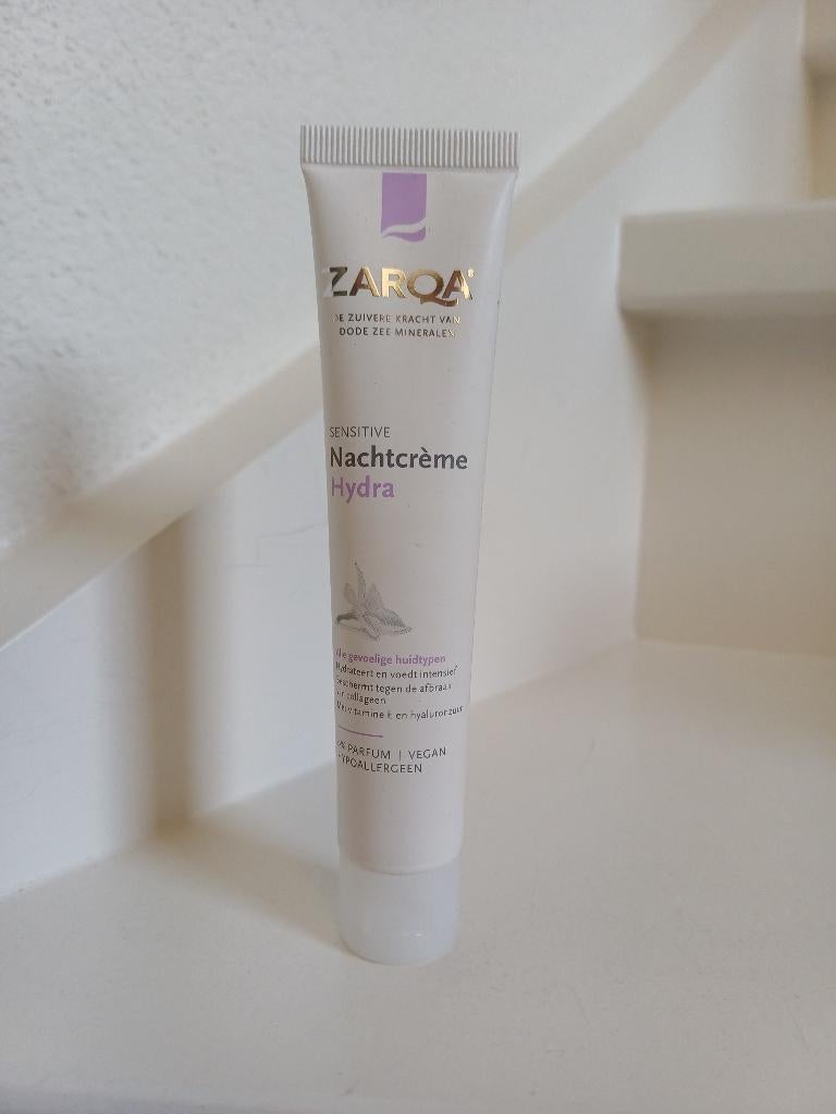 ZARQA NACHTCREME 50ML NIEUW GESEALED, Ophalen of Verzenden, Nieuw, Gehele gezicht, Verzorging
