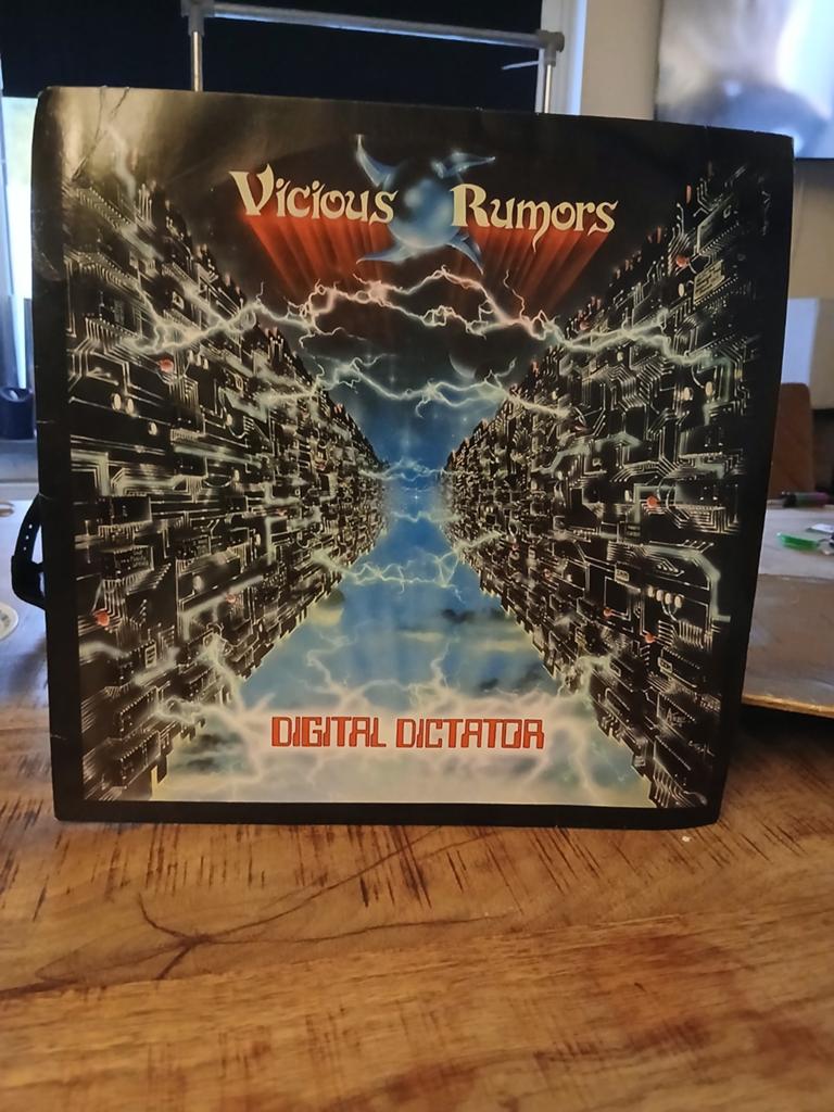 Vicious Rumors - Digital Dictator LP (Roadrunner Records), Ophalen of Verzenden, Gebruikt