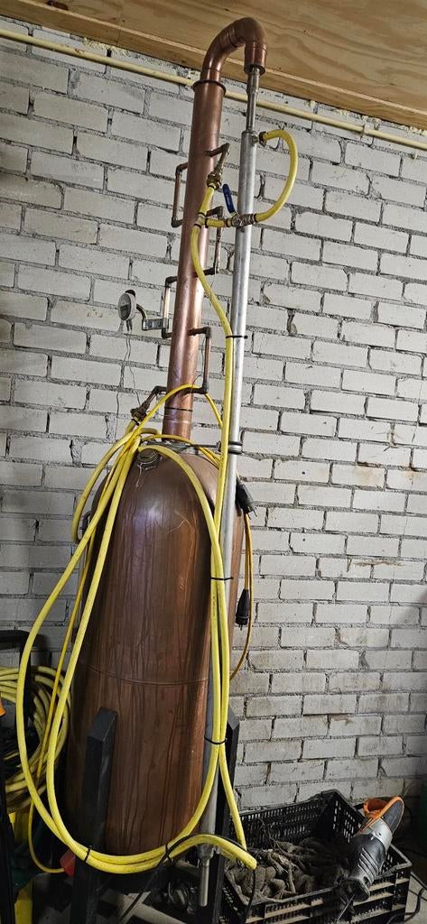 Destillatieketel 100ltr, Ophalen