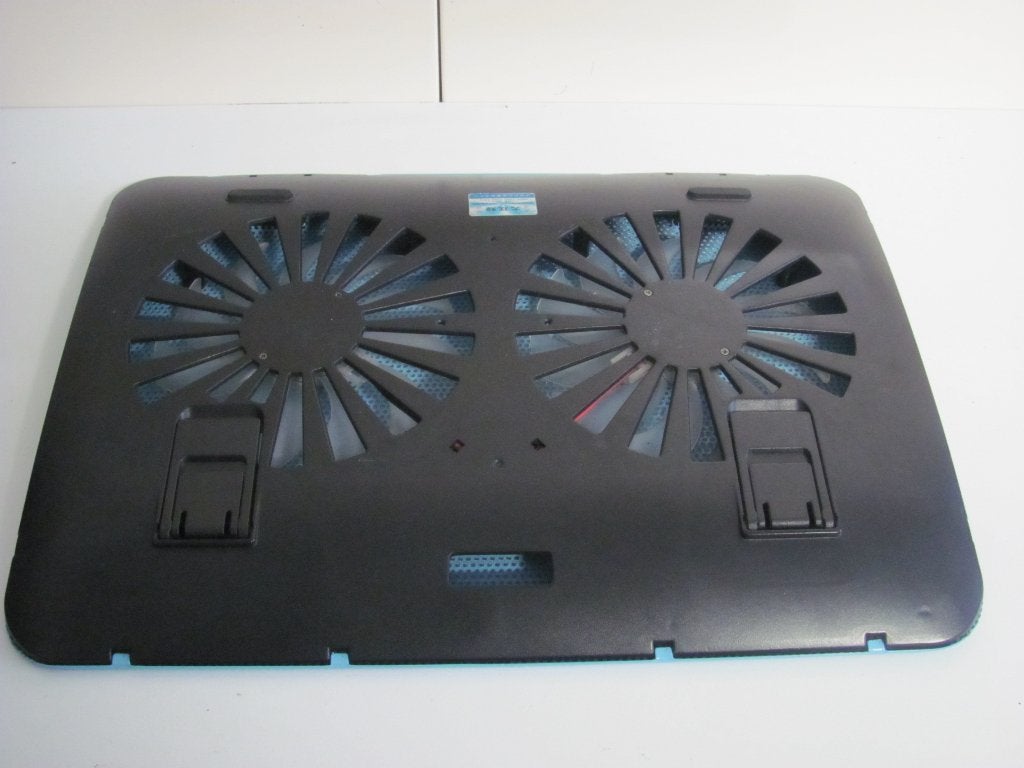 Laptop standaard met 2 ventilatoren (5v), Ophalen of Verzenden, Zo goed als nieuw, In hoogte verstelbaar