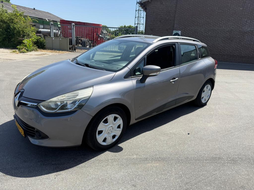 Renault Clio 1.5 DCI 66KW Estate 2013 Grijs, Voorwielaandrijving, Euro 5, Stof, 4 cilinders