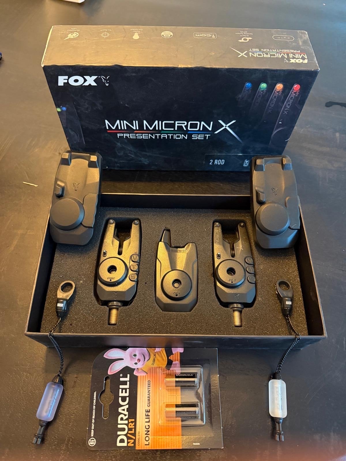 Fox Mini Micron X Presentation Set 2 Rod + accessoires, Ophalen, Zo goed als nieuw, Overige typen