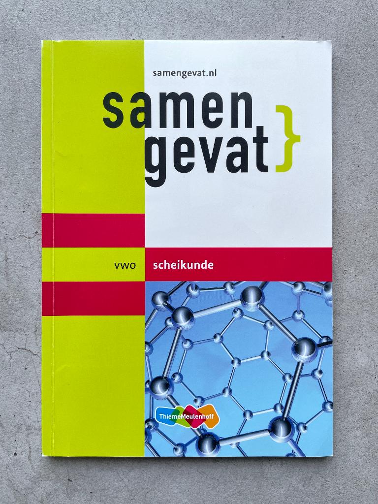 Samengevat  VWO Scheikunde, Boeken, VWO, Scheikunde, Verzenden, Zo goed als nieuw
