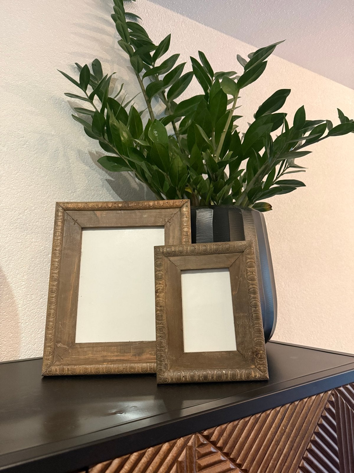 Houten fotolijsten met sierrand - klein en groot, Minder dan 50 cm, -, -, Nieuw