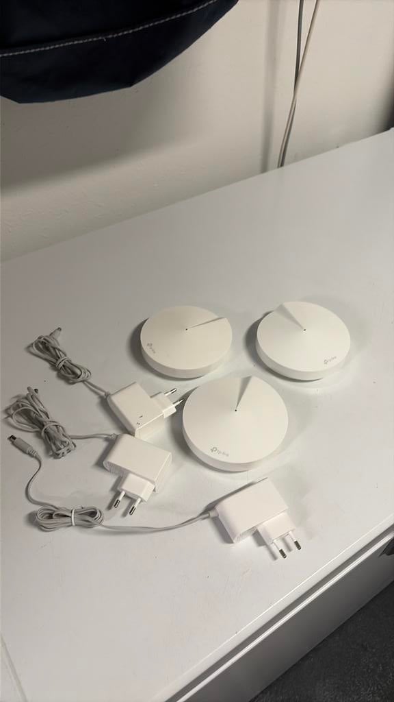 3 Deco M5 wifi repeaters, Computers en Software, WiFi-versterkers, Ophalen of Verzenden, Zo goed als nieuw
