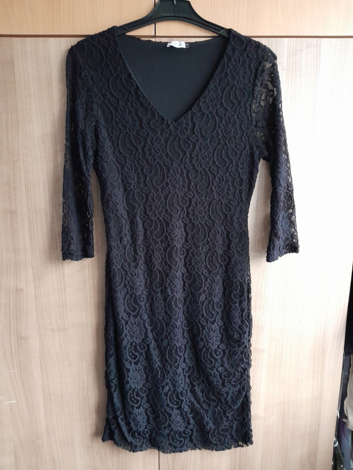 Zwart kanten ( feestelijke) jurk maat M van True Spirit, Kleding | Dames, Jurken, Maat 38/40 (M), Zwart, Ophalen of Verzenden