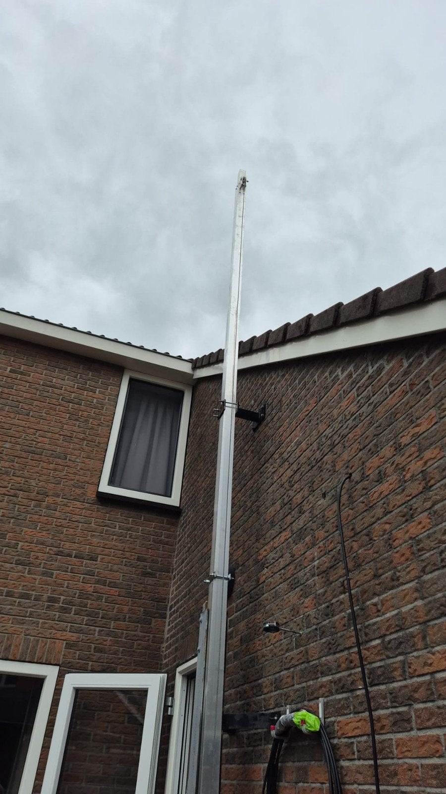 2x6m alluminium kokermast, Ophalen, Nieuw, Mast