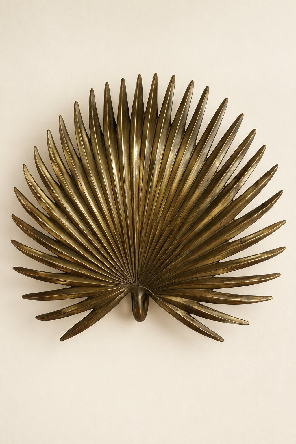 Muurlamp schelp messing Eichholtz, Ophalen of Verzenden, Zo goed als nieuw, Overige materialen