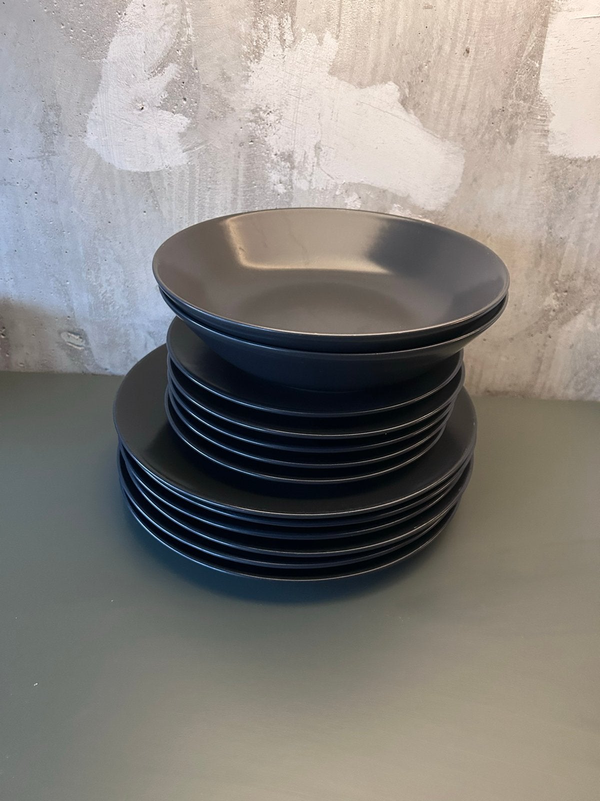 IKEA Servies set / borden, Huis en Inrichting, Ophalen, Gebruikt, IKEA, Compleet servies