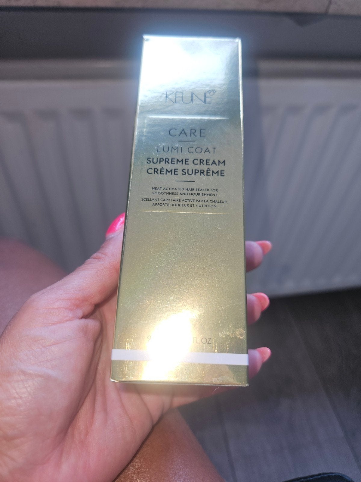 Keune Care Lumi Coat Supreme Cream - Haarverzorging, Ophalen of Verzenden, Nieuw, Haarverzorger of -hersteller